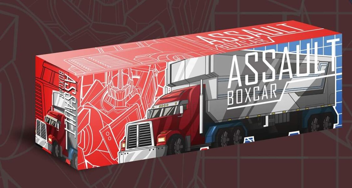 APC Toys Assault Boxcar Trailer Box Image (1 of 1)